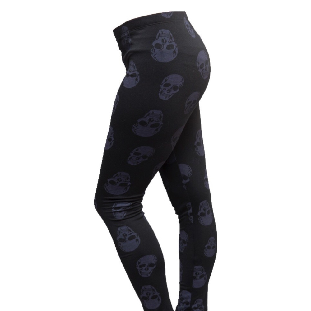 Rue 21 Cotton Skull Leggings